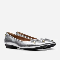 Clarks Damen Candra Light Schuhe Silver Metallic
