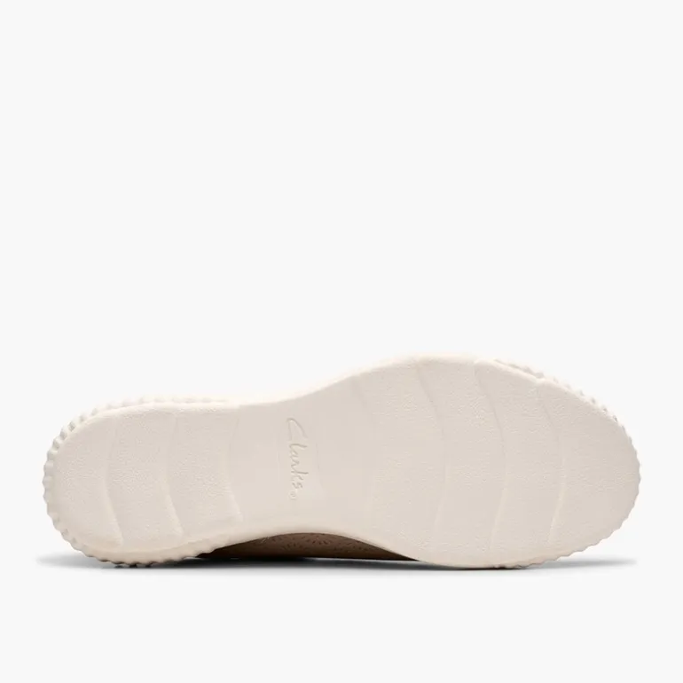 Clarks Damen Caroline Rio Trainer Sand Leather