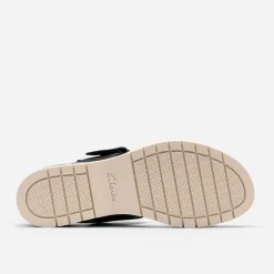 Clarks Damen Diaz Rosen Sandalen Black Combi