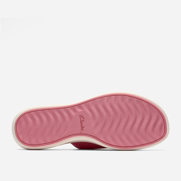 Clarks Damen Drift Faye Sandalen Rosa