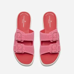 Clarks Damen Drift Faye Sandalen Rosa