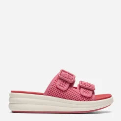 Clarks Damen Drift Faye Sandalen Rosa