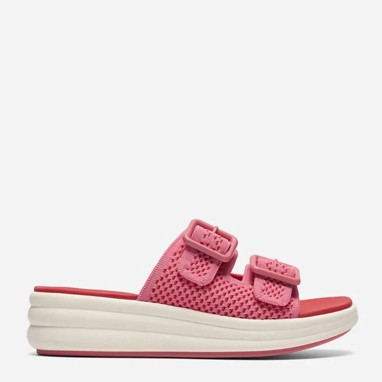 Clarks Damen Drift Faye Sandalen Rosa