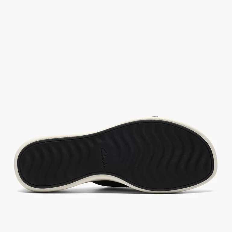 Clarks Damen Drift Faye Sandalen Schwarz