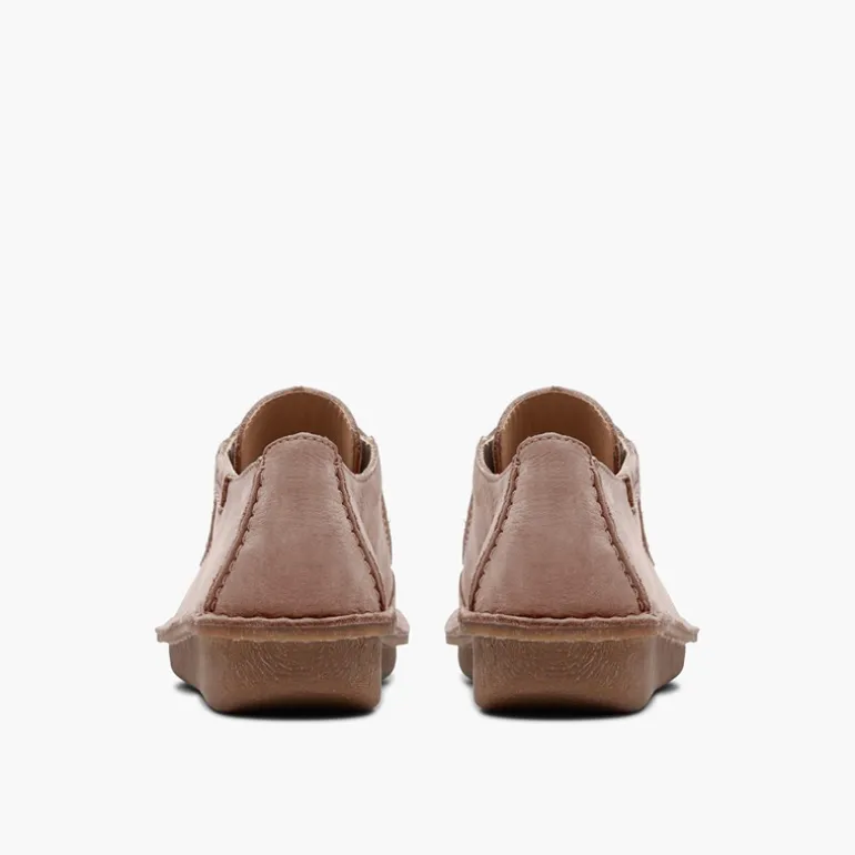 Clarks Damen Lustige Traum Schnürschuhe Light Pink Suede