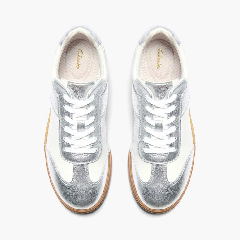 Clarks Damen Maseri Walk Sneaker Metallic Combi