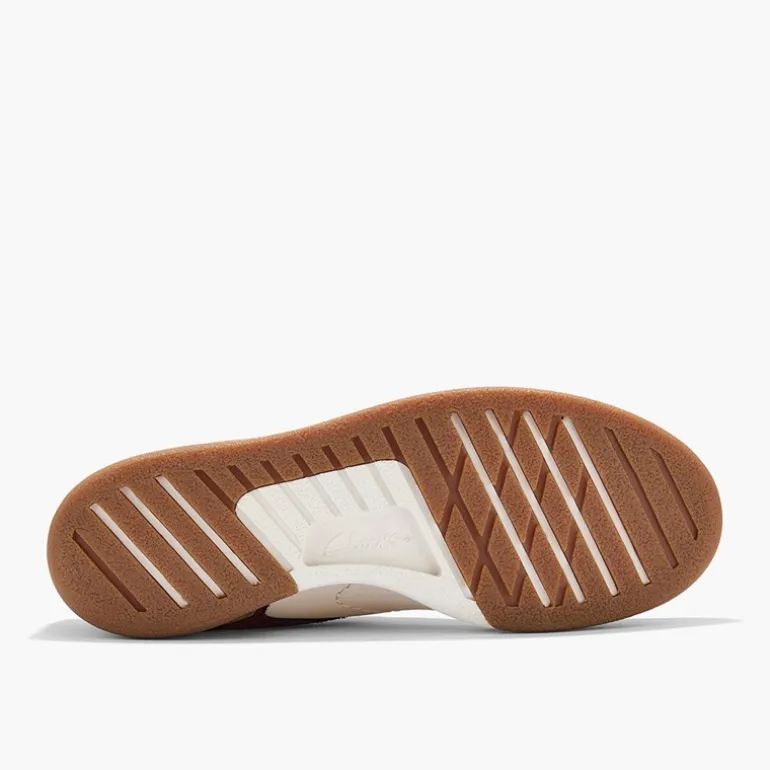 Clarks Damen Maseri Walk Trainingsschuhe Burgundy Combi