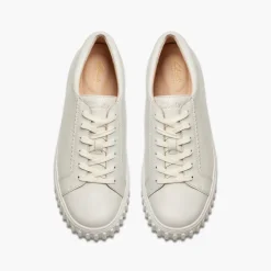 Clarks Damen Mayhill Walk D Passform Sneaker Off White