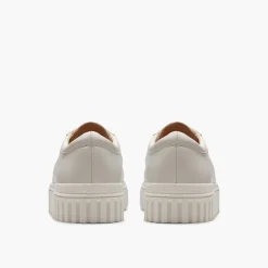 Clarks Damen Mayhill Walk D Passform Sneaker Off White