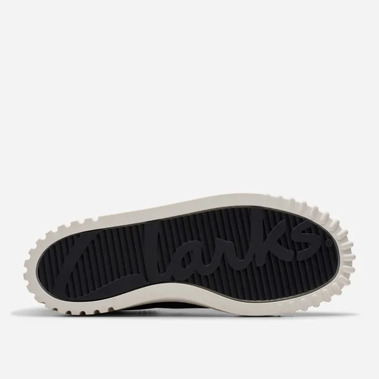 Clarks Damen Mayhill Walk Turnschuhe Black Leather