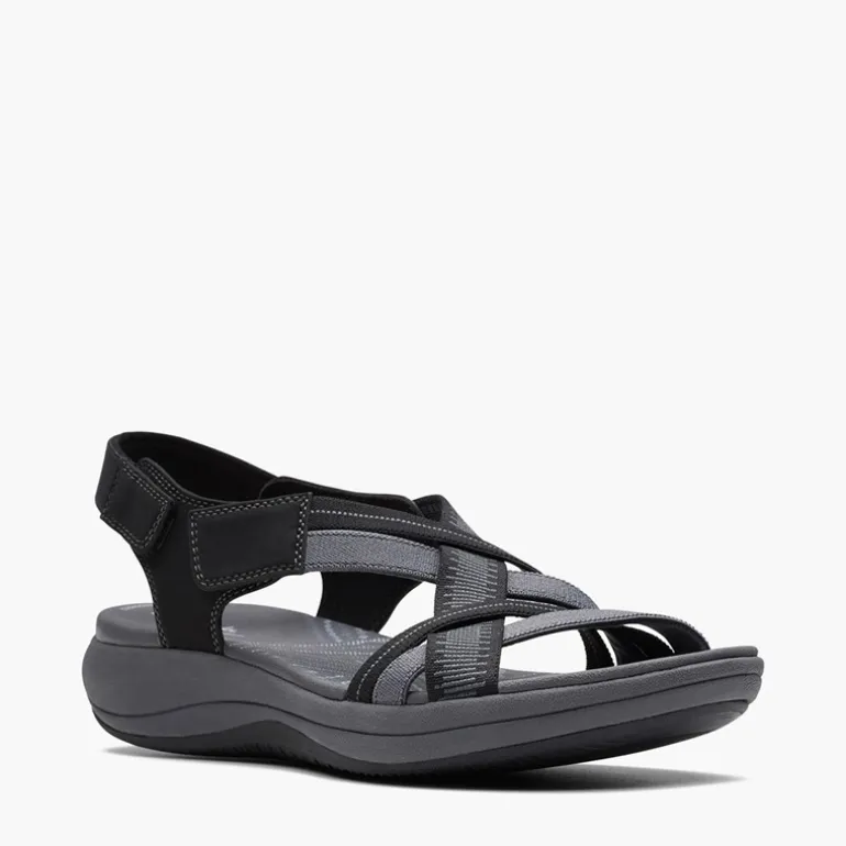 Clarks Damen Mira Ivy Sandalen Schwarz