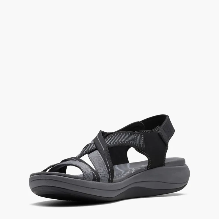 Clarks Damen Mira Ivy Sandalen Schwarz