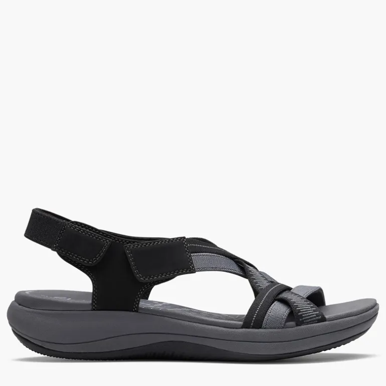 Clarks Damen Mira Ivy Sandalen Schwarz