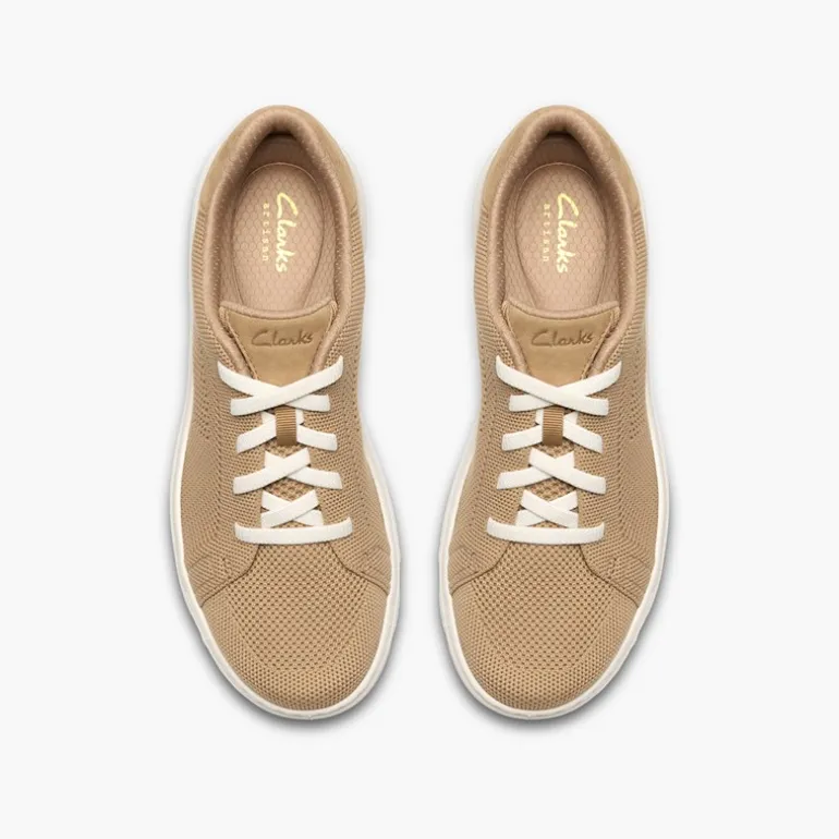 Clarks Damen Nalle Walk Sportschuhe Beige