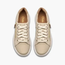 Clarks Damen Nalle Zen Sneaker Cream