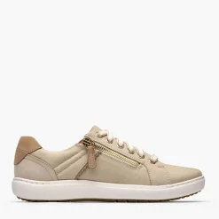 Clarks Damen Nalle Zen Sneaker Cream