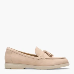Clarks Damen Narini Edge Loafers Sand Suede