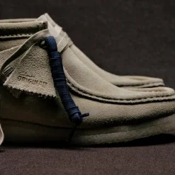Clarks Damen Originals 2 Wallabee D Stiefel 5252 Maple Suede