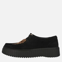 Clarks Damen Premium Torhill Bee Schuhe Leopard Print