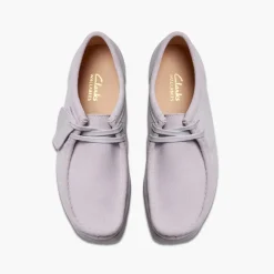 Clarks Damenschuhe Wallabee Evo Lilac Suede