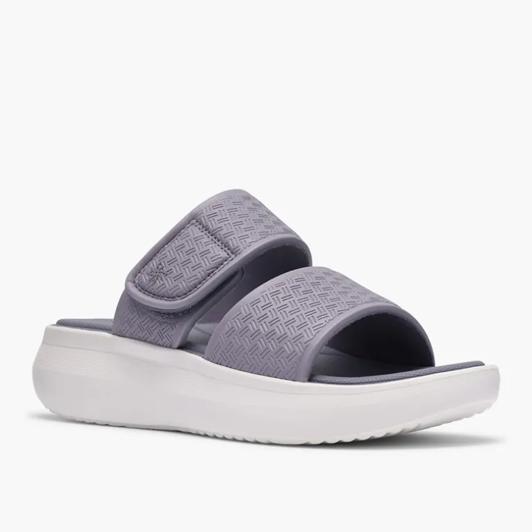 Clarks Damen Solevana Star 2 Sandalen Purple Grey