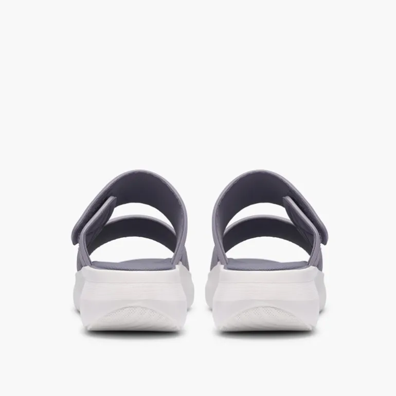 Clarks Damen Solevana Star 2 Sandalen Purple Grey