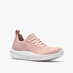 Clarks Damen Solevana Turnschuhe Dusty Pink