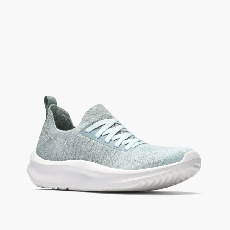 Clarks Damen Solevana Turnschuhe Seafoam Green