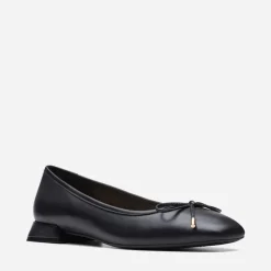 Clarks Damen Ubree 15 Schritt Schuhe Black Leather