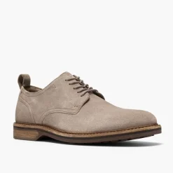 Clarks Herren Aldwin Schnürschuhe Grey Suede
