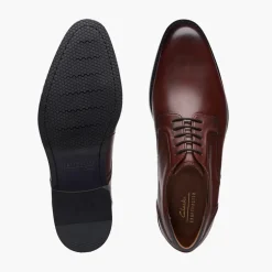 Clarks Herren Craft Arlo Schnürschuhe British Tan