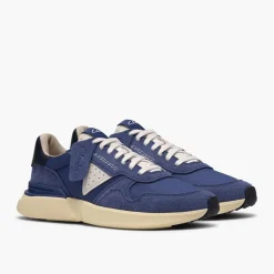 Clarks Herren Craft Wick Turnschuhe Blau