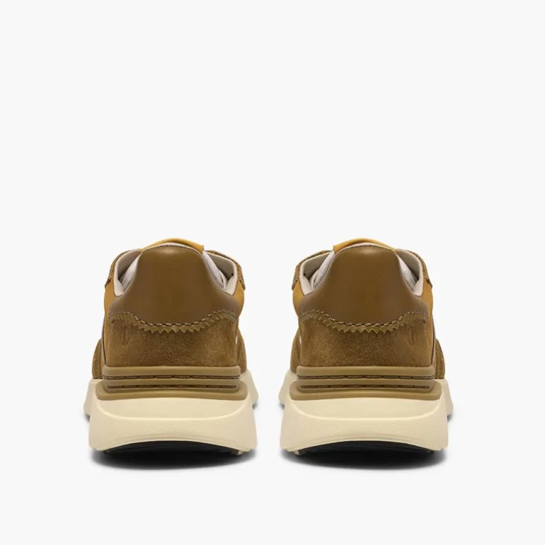 Clarks Herren Craft Wick Turnschuhe Ochre
