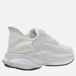 Clarks Herren Pace Trainers Weiss