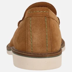Clarks Herren Premium Atticus LT Slip Schuhe Cola Suede