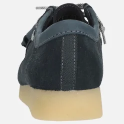 Clarks Herren Premium Evo Wallabee Schuhe Navy