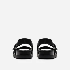Clarks Herren Torford Knöchel Riemen Sandalen Black Leather