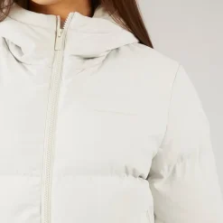 Closure London Damen Storm Manschette Kurze Steppjacke Stein