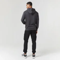 Closure London Hoodie und Cargohose Herren Anthrazit/Schwarz