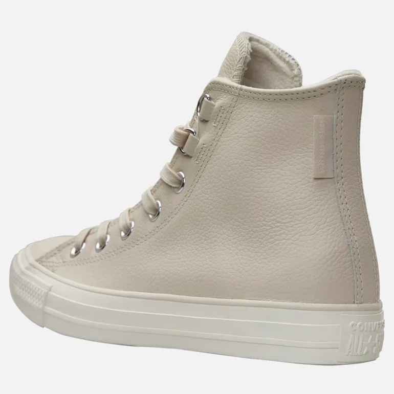 Converse Chuck Taylor All Star Hi Leder Sneaker Light Dune/Egret/Light Dune