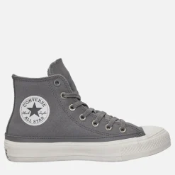 Converse Chuck Taylor All Star Hi Doppel Schnürsenkel Sneaker Sharkskin/Vintage White