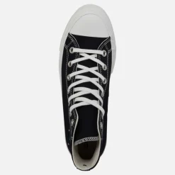 Converse Damen Chuck Taylor All Star Lift Platform Embroidered Crystals Hi-Tops Schwarz