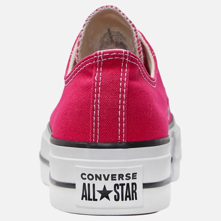 Converse Damen Chuck Taylor All Star Lift Plateau Turnschuhe Cerise Pink/Weiß/Schwarz