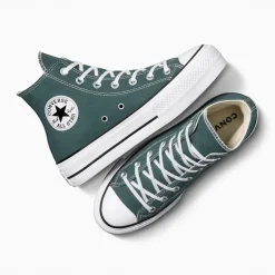 Converse Damen Chuck Taylor All Star Lift Platform Hi Sneaker True Nature / Natural Ivory