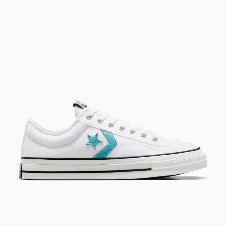 Converse Star Player 76 Ox Sportschuhe Weiß / Ocean Drip / Schwarz