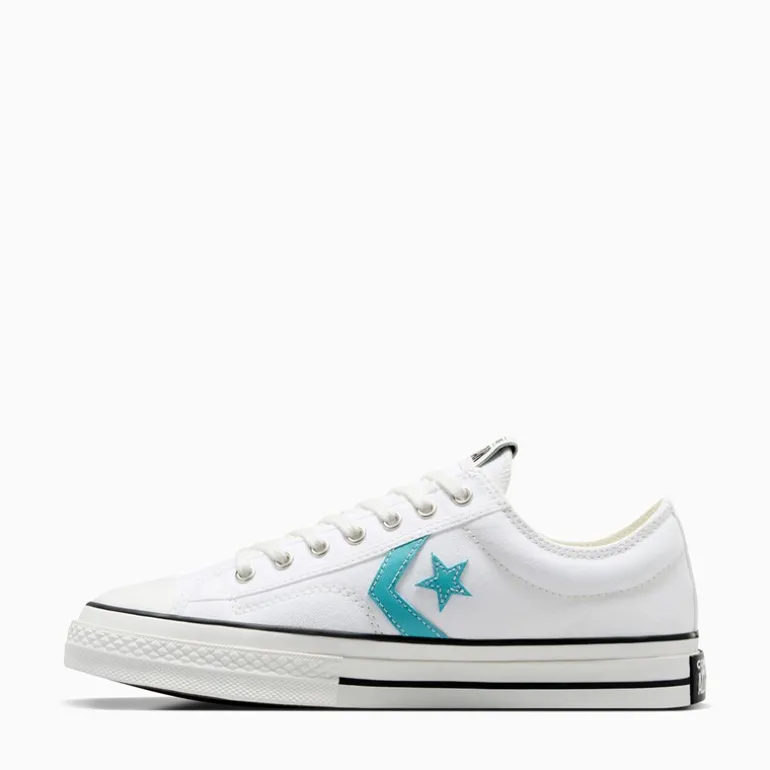 Converse Star Player 76 Ox Sportschuhe Weiß / Ocean Drip / Schwarz