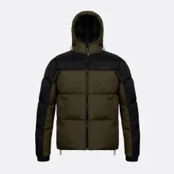 Copenhagen Legacy Herren Jacke mit Kapuze Army / Schwarz