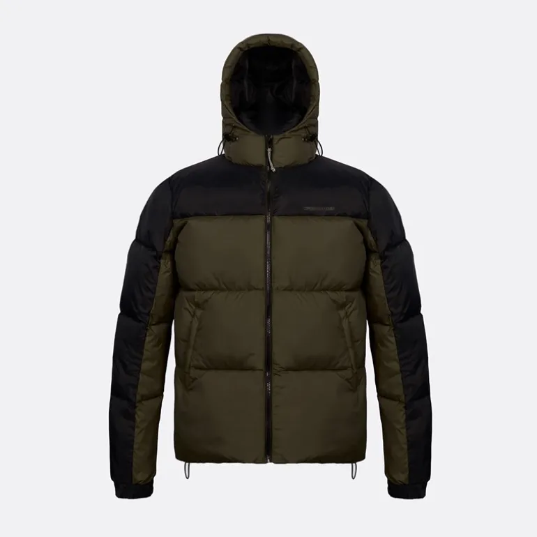 Copenhagen Legacy Herren Jacke mit Kapuze Army / Schwarz