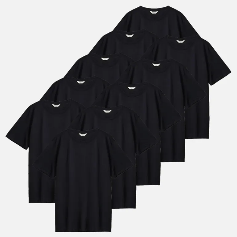 Copenhagen Legacy Herren Kopenhagen Legacy Zehnerpack T Shirts Schwarz