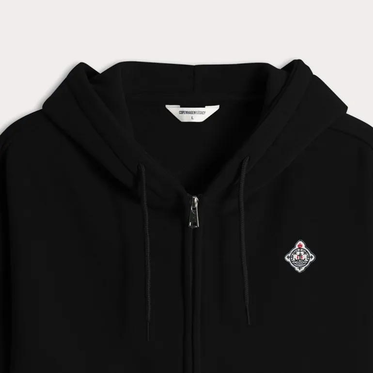Copenhagen Legacy Kapuzenpullover Schwarz